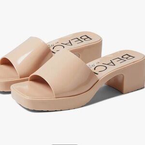 Matisse Wade Heeled Sandal in Nude Size 8